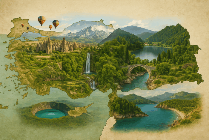 Rotanı Türkiye’ye Çevir Keşfedilmeyi Bekleyen 15 Doğa Harikası