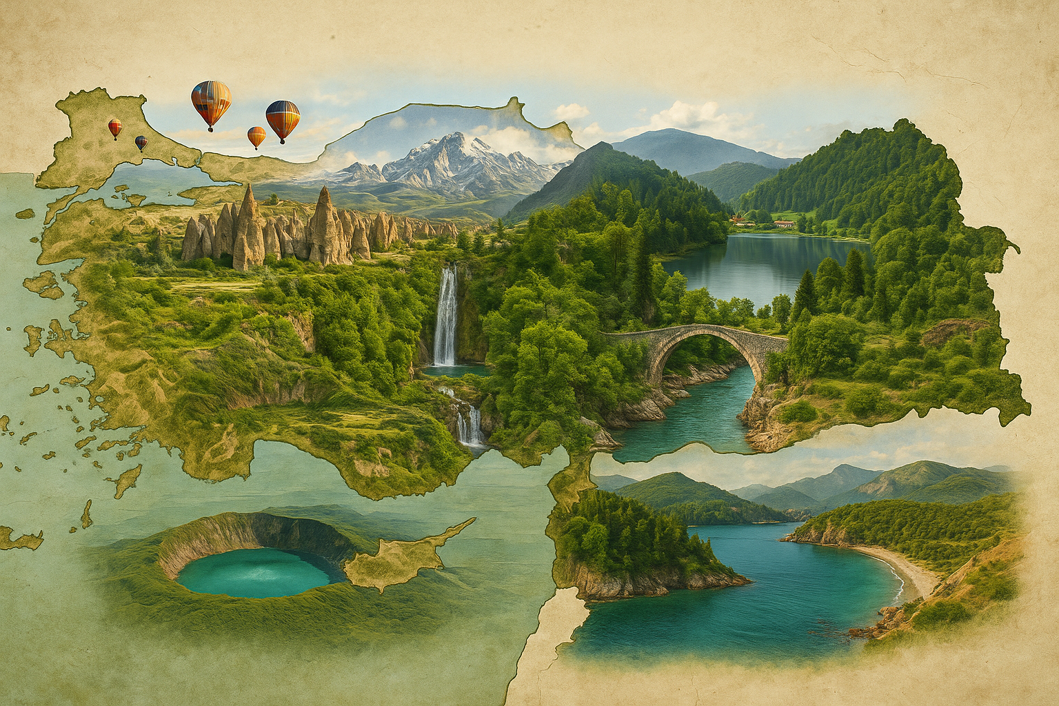 Rotanı Türkiye’ye Çevir Keşfedilmeyi Bekleyen 15 Doğa Harikası