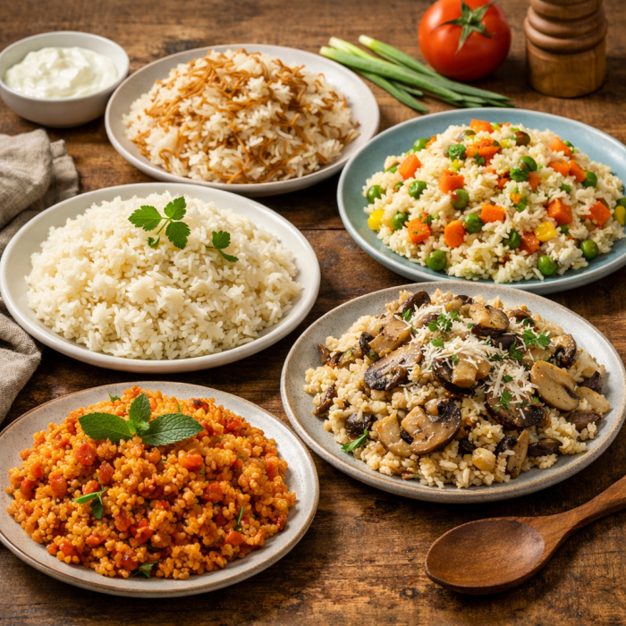 Klasiklerden Modern Yorumlara: 5 Farklı Pilav Tarifi